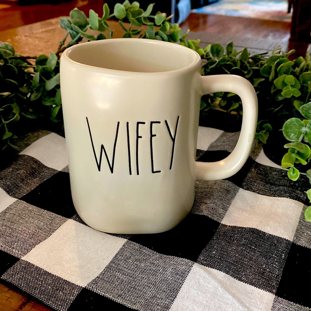 Rea Dunn coffee mug wifey!
